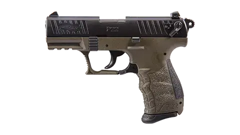 P22 3.42" Military 10RD 22LR 0